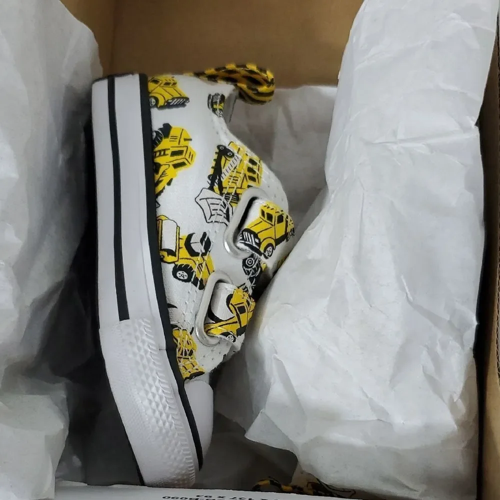 Converse CTAS 2V Ox Construction Sneakers Infant Size 5 NIB